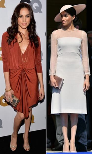 La transformación de Meghan Markle, de actriz a duquesa