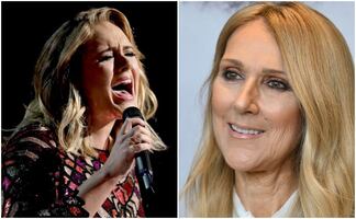 El emotivo reencuentro entre Adele y Céline Dion: Se abrazan y lloran en concierto en Las Vegas. VIDEO