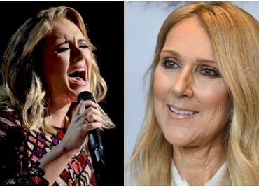El emotivo reencuentro entre Adele y Céline Dion: Se abrazan y lloran en concierto en Las Vegas. VIDEO
