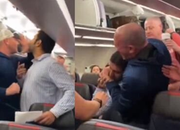 Pasajero borracho amenaza con derribar avión de American Airlines y provoca pelea a bordo