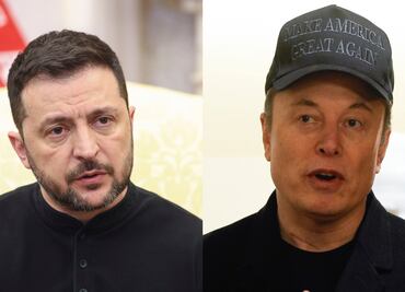 Elon Musk se burla de Zelenski por ropa que vistió en reunión con Trump; redes critican que “él tampoco usa traje”
