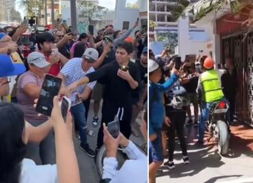 ¡Mexican power! Organizan fiesta afuera de la casa del estadounidense que agredió a trabajador en Sinaloa