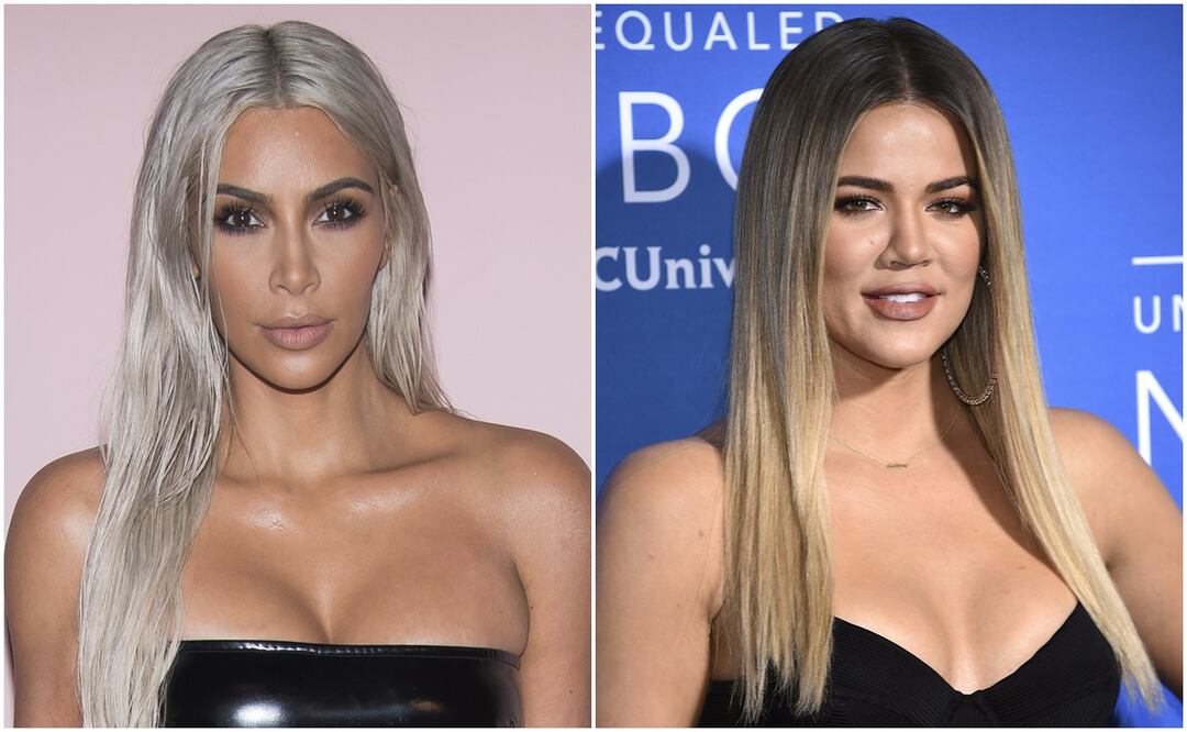 Khloé Kardashian y Kim Kardashian se lucen en bikini en Los Cabos. Foto: AP
