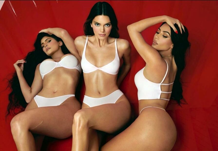 Kim Kardashian, Kendall y Kylie Jenner deslumbran con sesión en lencería