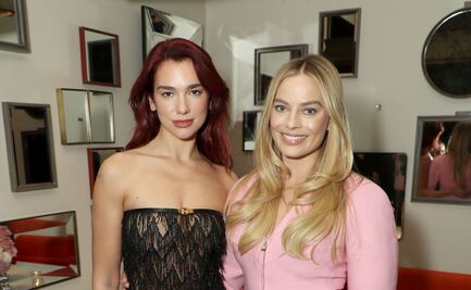 Margot Robbie con minivestido de Barbie y Dua Lipa con transparencias enamoran en NY