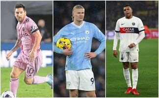 Messi, Haaland y Mbappé, finalistas al premio The Best que galardona al Jugador Masculino de la FIFA 2023