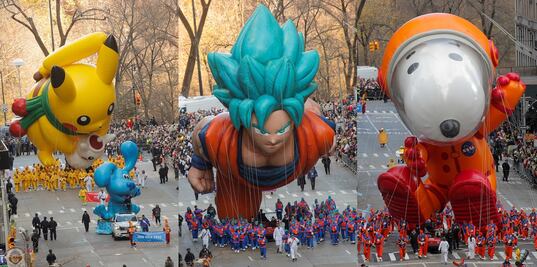 ¡Globos gigantes! Las fotos del desfile anual de Macy's 2019
