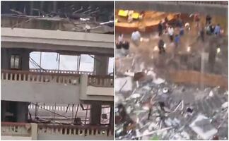 Devastación apocalíptica en hoteles de Acapulco tras paso del huracán Otis. VIDEOS