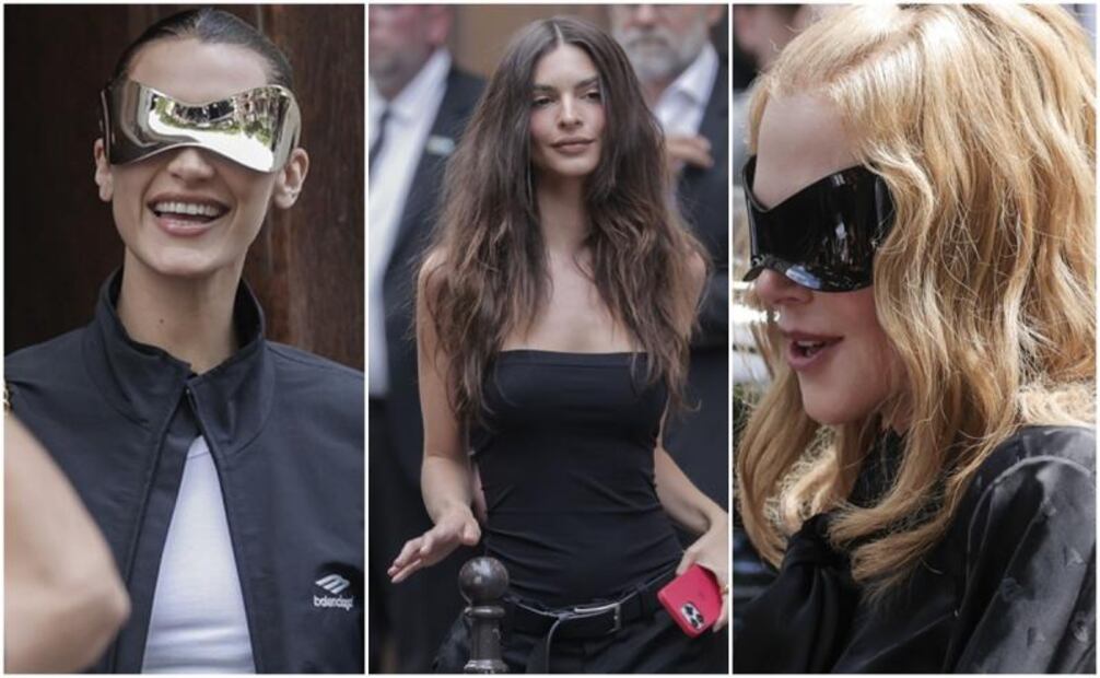 Bella Hadid, Kim Kardashian y Dua Lipa arrasan en desfile de Balenciaga
