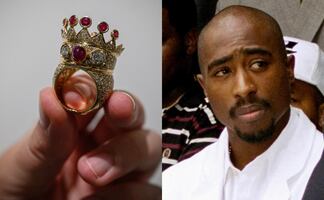 Anillo del rapero Tupac vendido por más de un millón de dólares en subasta
