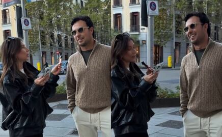 Tunden a influencer que entrevistó a Checo Pérez sin saber que era piloto de la F1