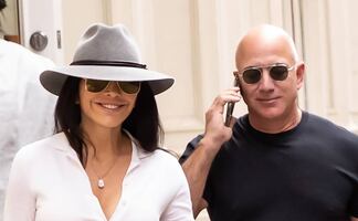 Novia de Jeff Bezos se luce con jeans ajustados en Nueva York
