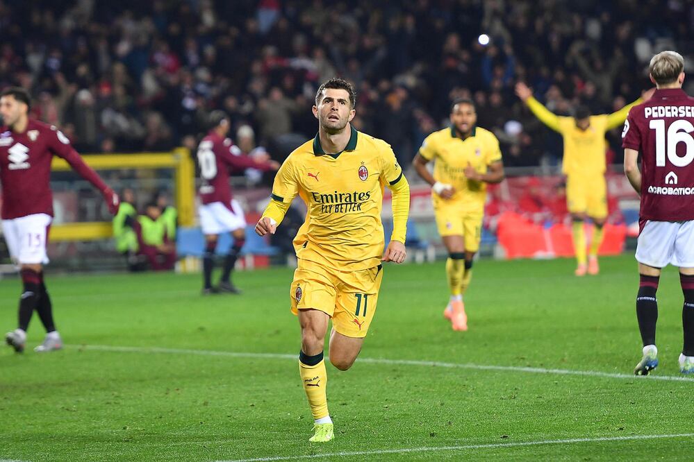 ¡Increíble remontada! Milan pasa del 0-2 al 3-2 gracias al héroe enfermo Pulisic. (Italia) EFE/EPA/ALESSANDRO DI MARCO