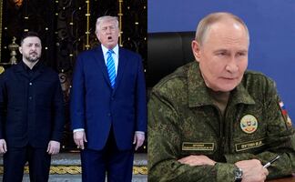 Trump asegura que Putin “habla muy en serio” sobre la paz entre Rusia y Ucrania pese a bombardeos