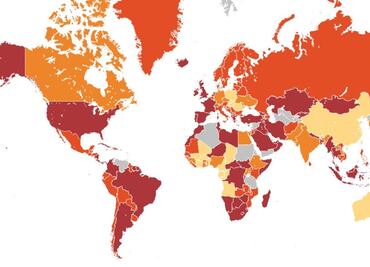¿Dónde evitar viajar? Los países con el riesgo más alto por Covid-19