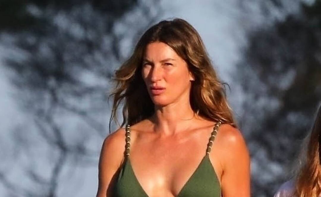 Gisele Bündchen fue captada en compañía de su hija. Foto: Grosby Group