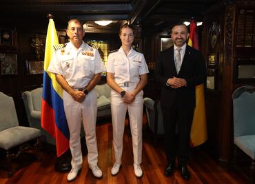 La princesa Leonor, abanderada de honor en el Juan Sebastián Elcano