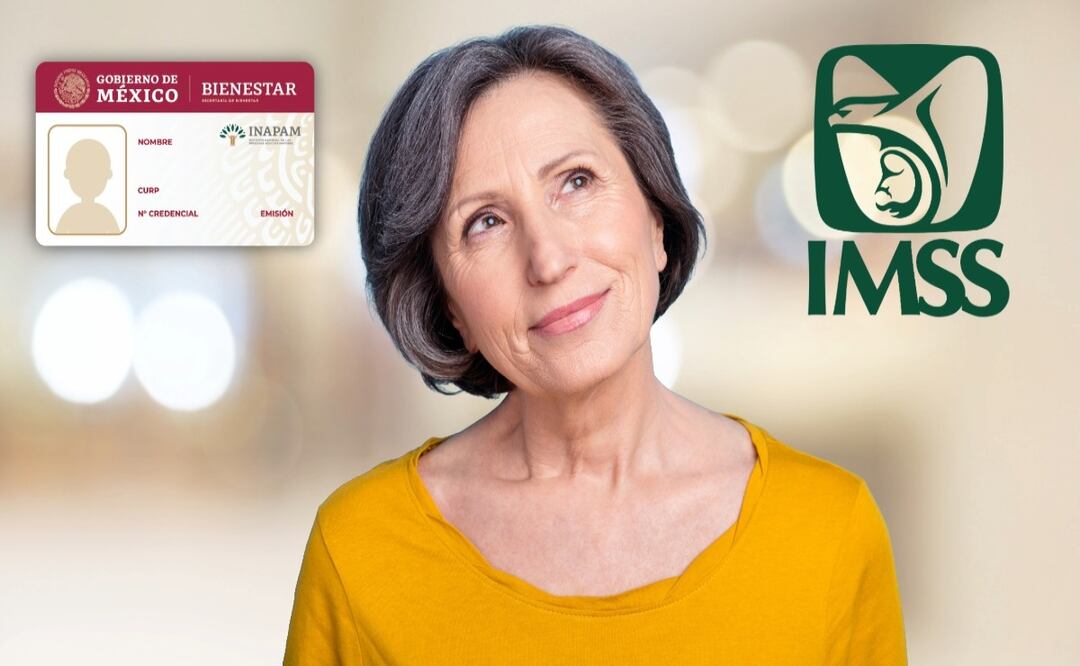 INAPAM: ¿Cómo utilizar tu tarjeta de adulto mayor para sumar semanas cotizadas del IMSS? Foto: IMSS / INAPAM / Adobe