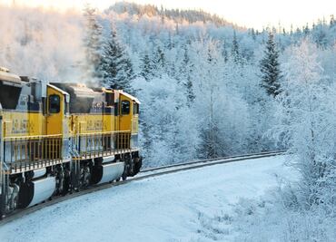 Tren para perseguir auroras boreales en Alaska anuncia recorridos 2022