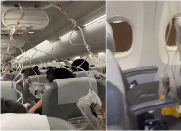 Vuelo a Tokio cae 25 mil pies en 10 minutos y pasajeros escriben sus testamentos. VIDEO