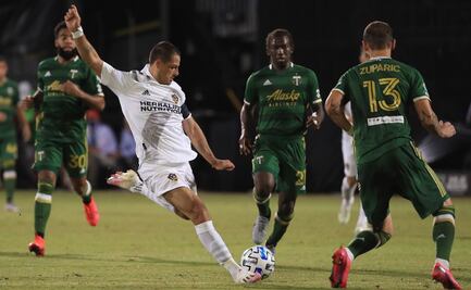 MLS: "Chicharito" se estrena como goleador pero Galaxy cae ante Portland