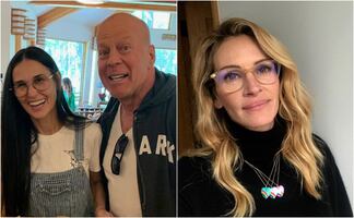 Bruce Willis lucha contra la demencia: Julia Roberts se une a los cuidados y conmueve a Hollywood