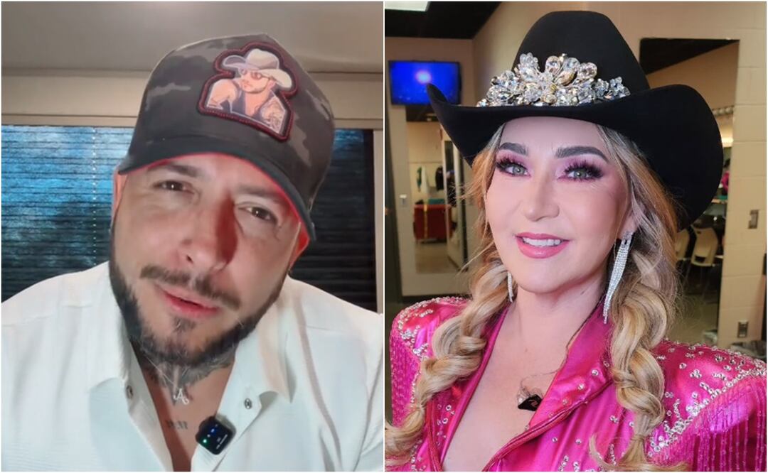 Novio de Alicia Villarreal explota y responde críticas: "Aquí nadie se está colgando de nada". Foto: Cibad Hernández-Tiktok /Alicia Villarreal IG