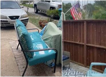 ¿Nieve en Florida? Este fenómeno sorprendió a los habitantes en Navidad