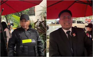 Polémica en Masaryk: señalan a guardias de tienda de lujo de discriminar a familia mexicana en plena lluvia. VIDEO