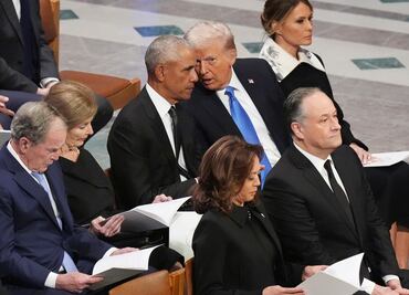 Funeral de Jimmy Carter: Biden, Trump y Trudeau presentes en emotivo adiós
