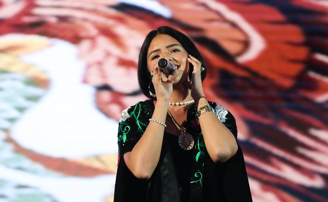 Ángela Aguilar. Presume tatuaje de Christian Nodal y habla sobre si hubo boda en Italia y su supuesto embarazo. Foto: EFE