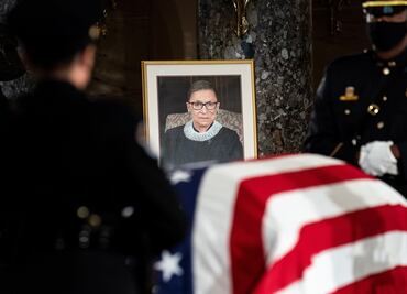 Ginsburg hace historia hasta el final: recibe el máximo honor póstumo