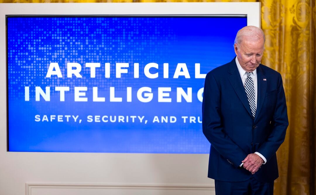 Joe Biden anuncia plan para regular el uso de la inteligencia artificial (IA). Foto: EFE
