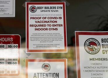 Comercios de Los Ángeles solicitarán a usuarios prueba de vacunación covid