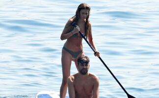 Clara Chía se luce en diminuto bikini de impacto por Croacia junto a Gerard Piqué