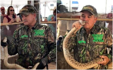 Entrenador de serpientes de cascabel muere en espectáculo por mordida de una 