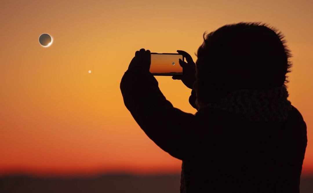 Eclipse total solar 2024. ¿Cómo sacarle fotos con tu celular? Aquí las recomendaciones de la NASA. Foto: iSTOCK