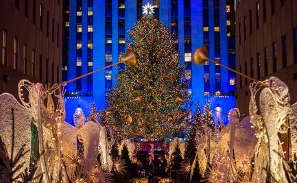 Así es el árbol de Navidad que iluminará Nueva York desde hoy