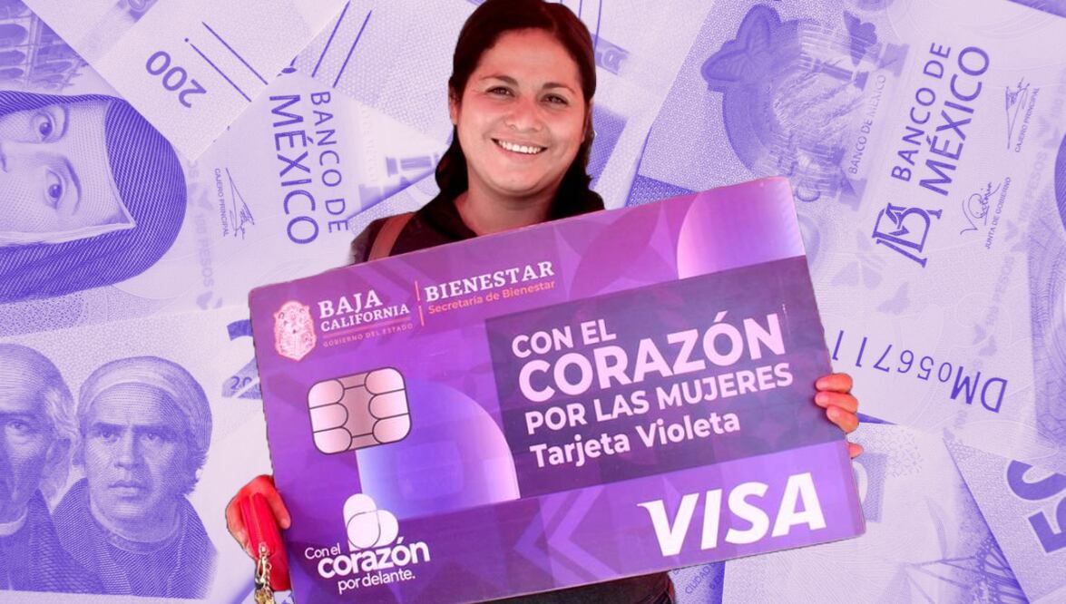 ¿Tarjeta Violeta en CDMX para obtener hasta $6 mil pesos? Esto se sabe. Foto: Secretaría del Bienestar
