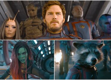 “Guardianes de la galaxia Vol 3”, entre las más taquilleras del fin de semana