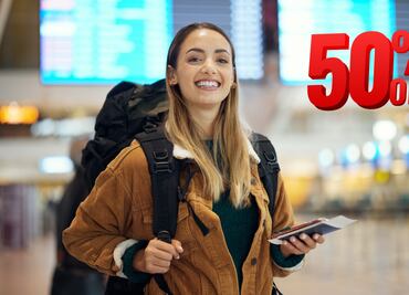 Vuelos MÁS BARATOS con hasta el 50% de descuento en esta temporada de 2024. ¿Cuándo es?