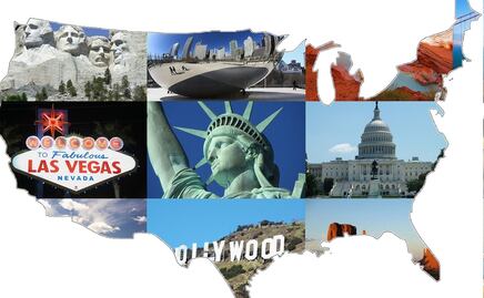 Mapa muestra la atracción más popular en cada estado de EU