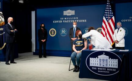 Estados Unidos ha administrado ya 50 millones de vacunas contra la covid-19