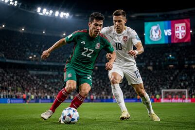 México vs Serbia EN VIVO: horario, canal y dónde ver el último partido del Tri antes del Mundial 2026