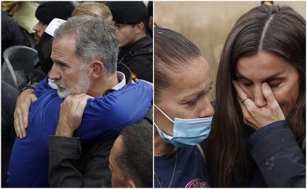 "Hay que entender el enfado", dice Rey Felipe tras reclamos de damnificados por temporal en zonas de Valencia. VIDEOS