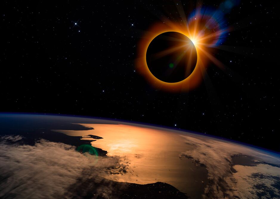 Eclipse solar 2024. Foto: iStock/karayuschij