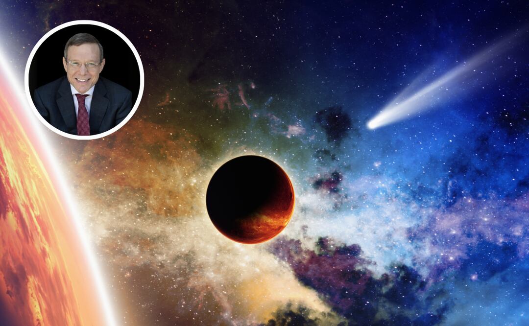 Experto de Harvard asegura que 3I/ATLAS estaría compuesto por un ‘enjambre’ de objetos desconocidos. ¿Son sondas extraterrestres? Foto: CANVA