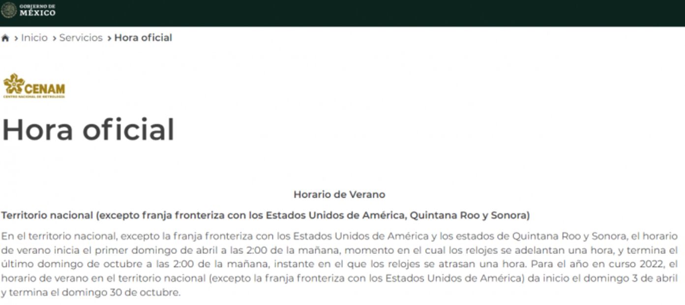 ¿Cuándo inicia el horario de invierno 2022 en México y Estados Unidos?