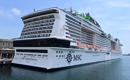 El primer gran crucero vuelve al mar en el Mediterráneo