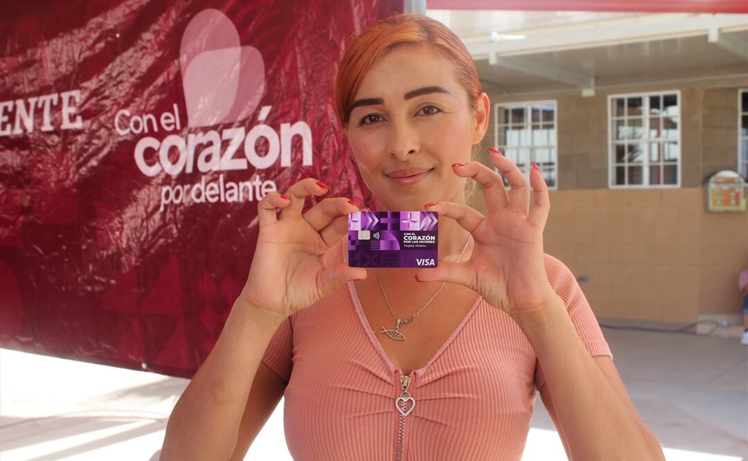 Tarjeta Violeta Bienestar 2024. ¿Quién puede recibir hasta 2,600 pesos? Requisitos. Foto: Secretaría de Bienestar Baja California